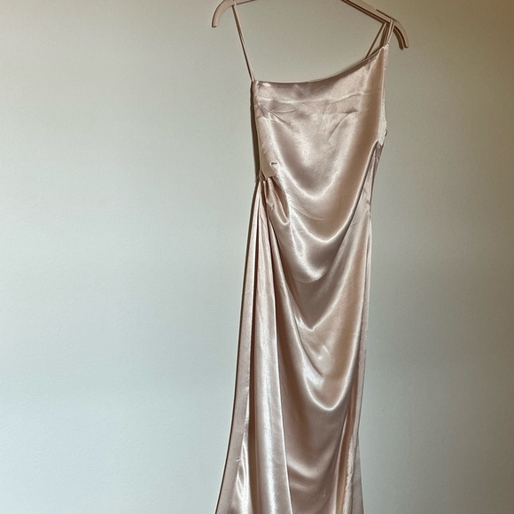 NWT Petal & Pup Tienna Dress in Champagne - Picture 4 of 10